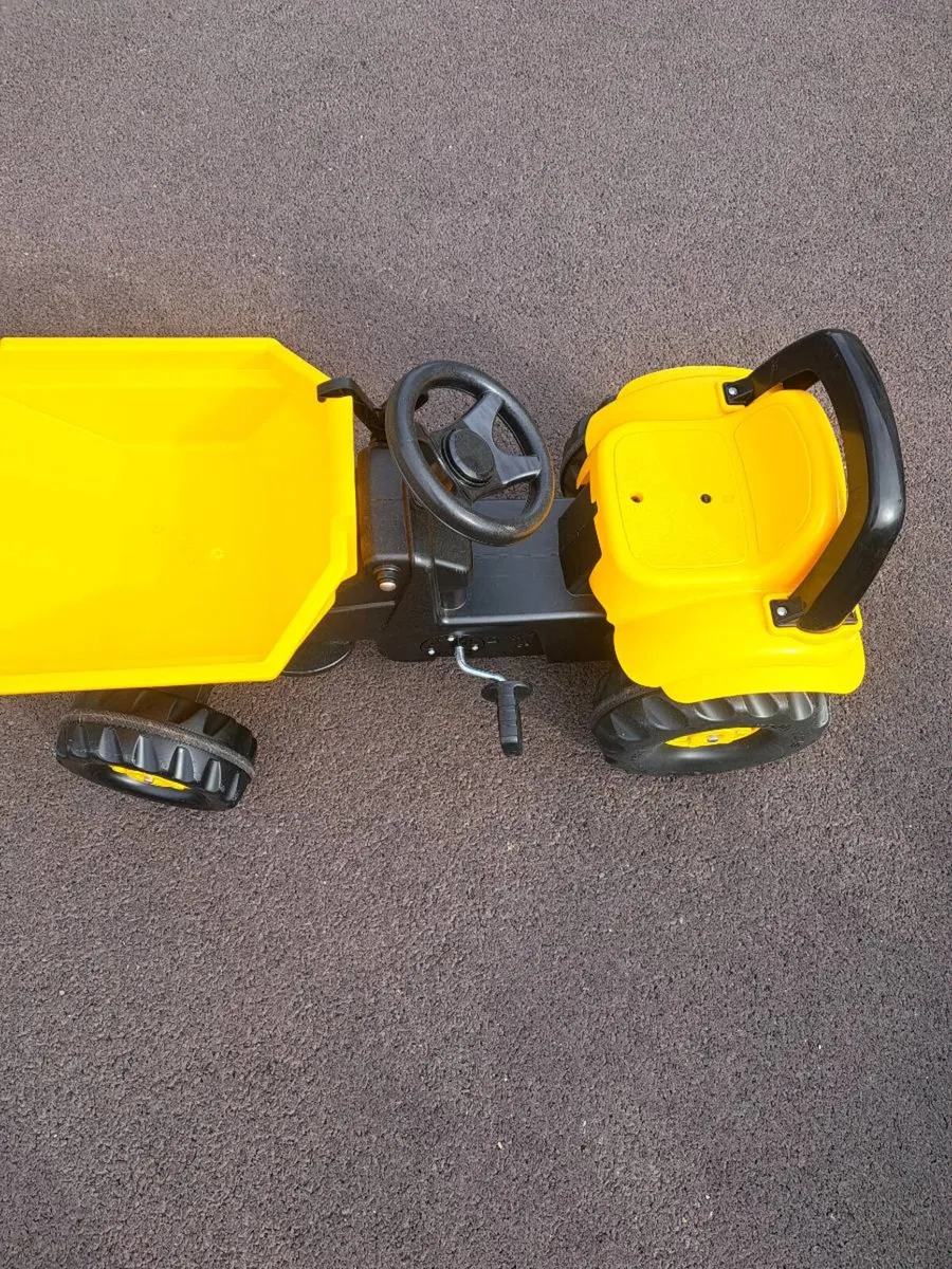 Kids Dumper and Tractor - Image 4