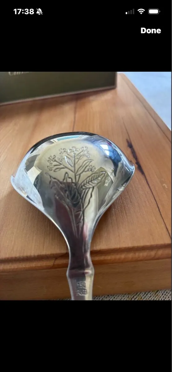 Christofle Silver Plated Sauce Spoon - Image 3