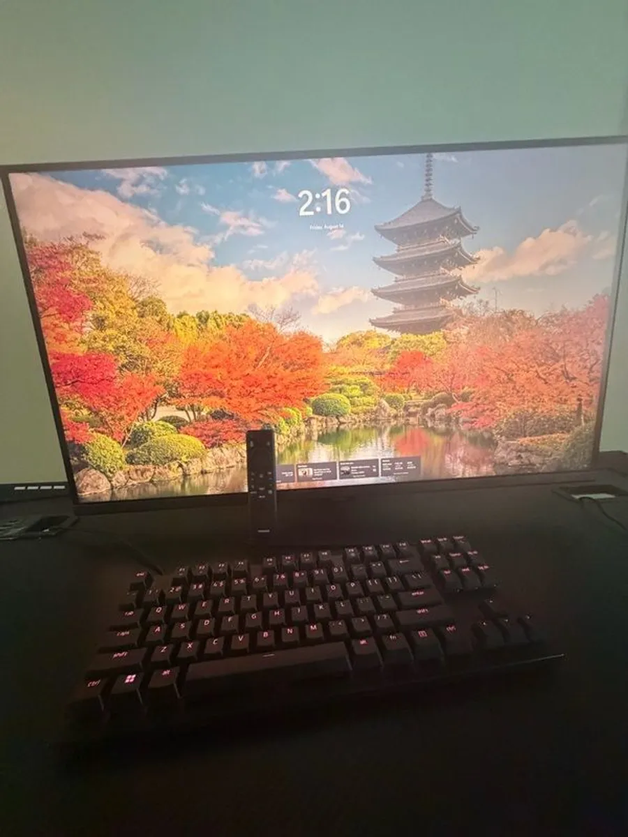 Samsung Tv Samsung Odyssey G7 4k Ultra Hd 32" Ips Lcd Gaming Monitor - Black - Image 2