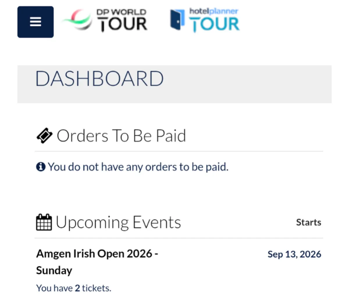Amgen Irish Open 2 General Admission Tickets - Image 2