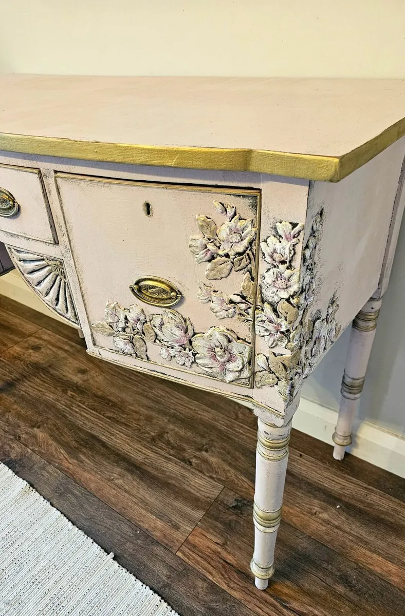 Vintage Dressing table with mirror - Image 4