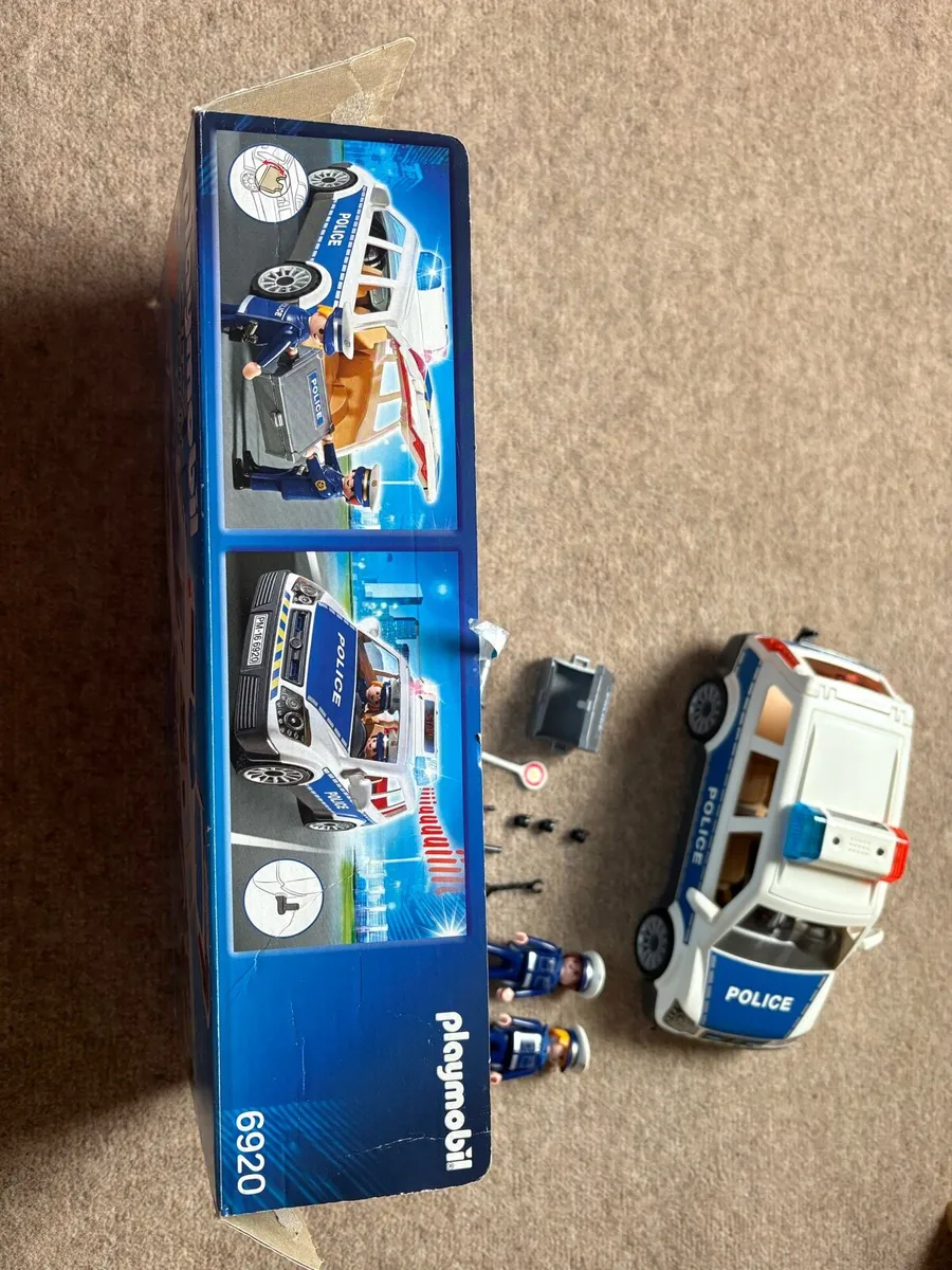 Playmobil Police Car, figures & accessories - Image 3