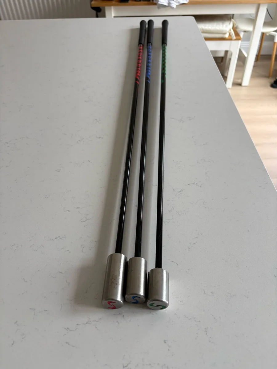 SuperSpeed Golf Training Sticks – 3 Piece Set - Image 1