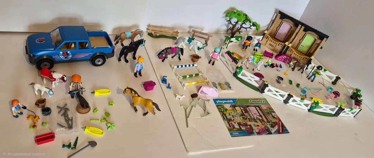 Playmobil Country Riding Stables Mobile Farrier - Image 1