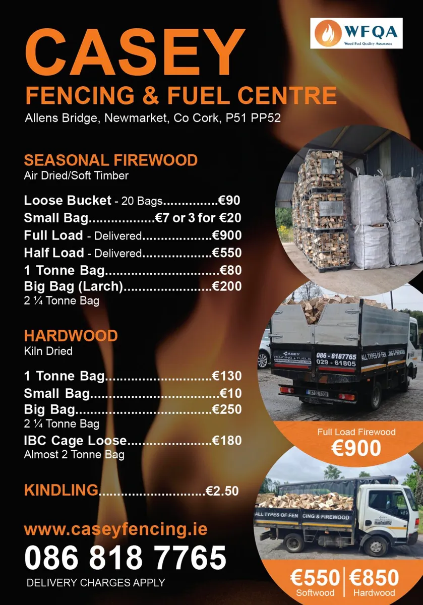 Ash. Larch and softwood  firewood - Image 1