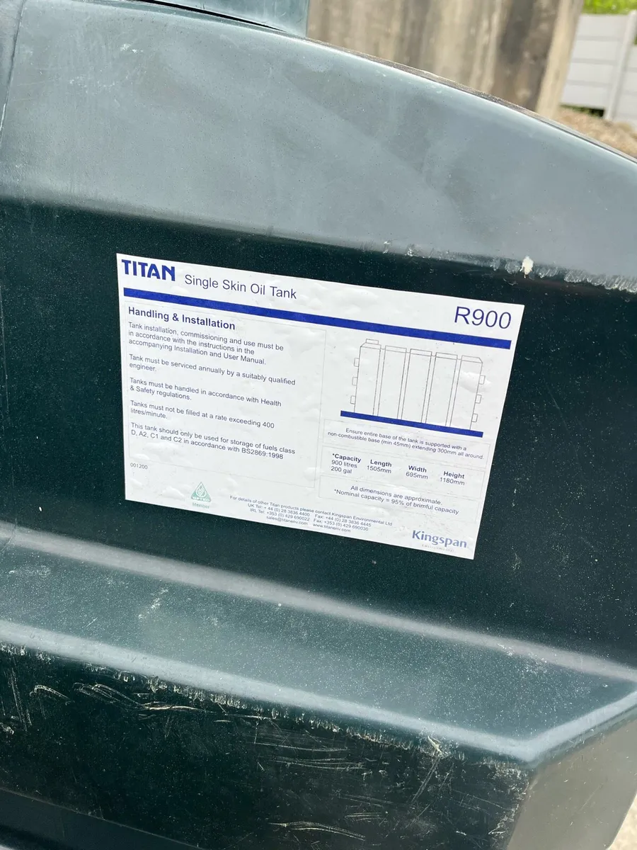 Titan R900 single skin oil tankers - Image 1