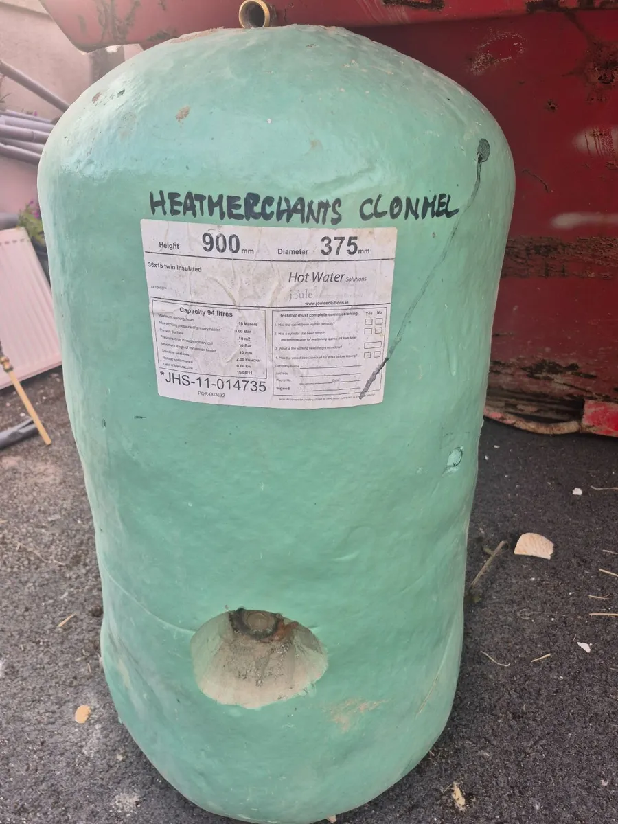 hot water tank