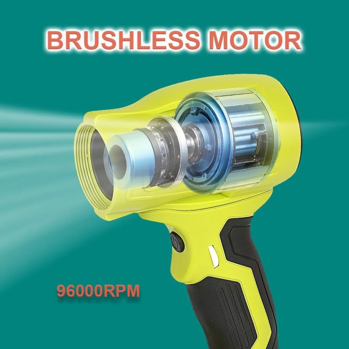 Air Blower Brushless for Ryobi 18V Battery - Image 3