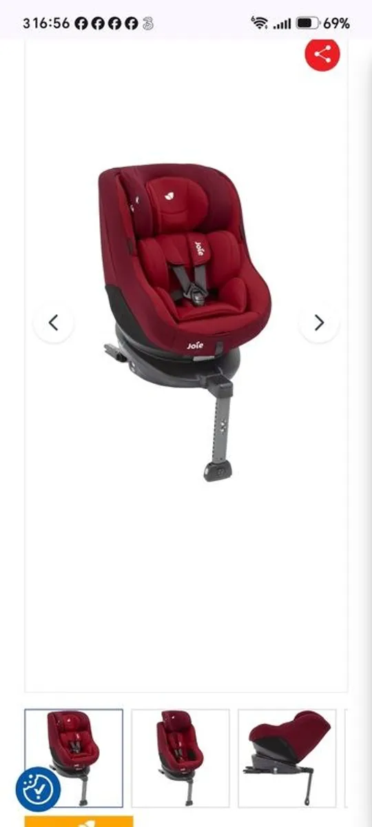 jole swivel car seat - Image 1