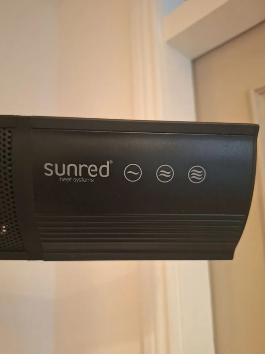 Sunred Dark Free Standing 2500 Outdoor Electric Heater - Image 2