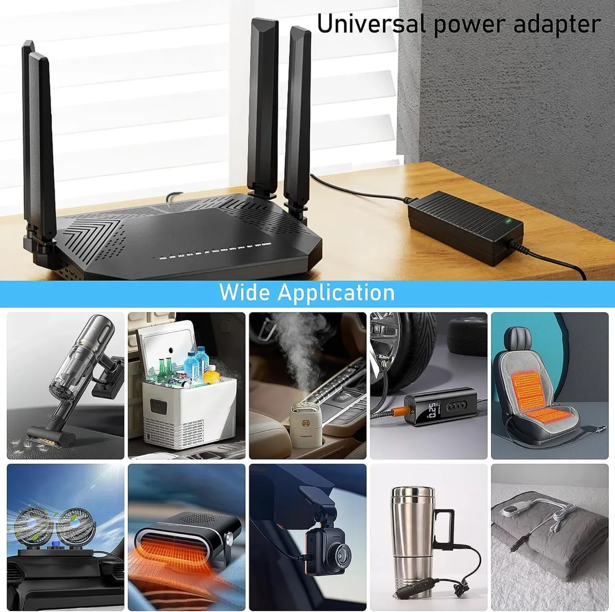 15A Adapter 240V to 12V Power Converter - Image 4