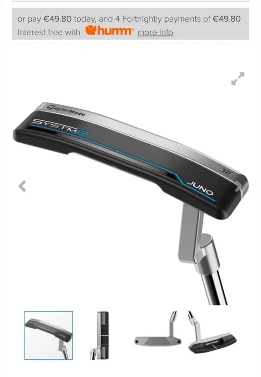 Taylormade system 2 Juno blade putter barely used - Image 4