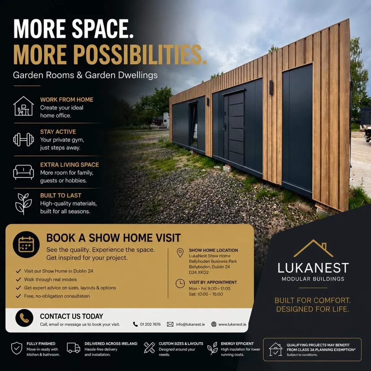Garden Rooms &  Modular Homes | Fully Finished - Image 4