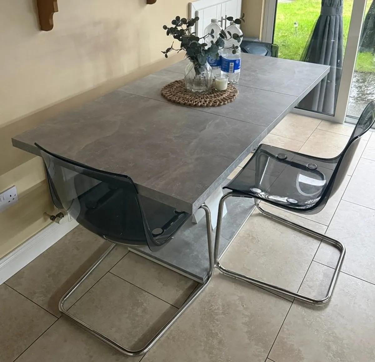 Table and chairs