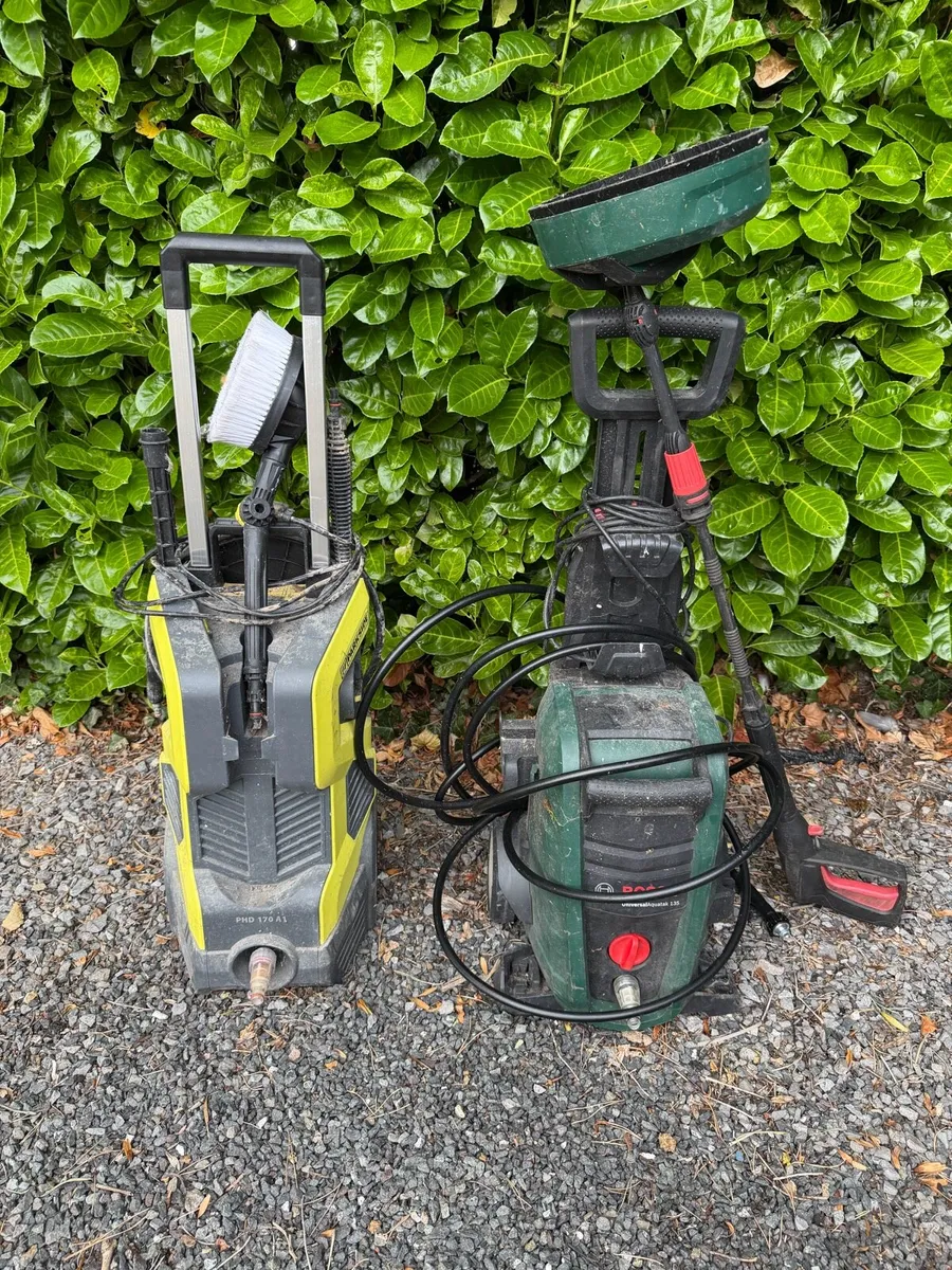 2 Power Washers - Image 1