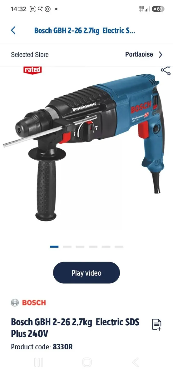 Bosch drill/breaker - Image 4