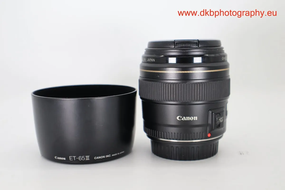 CANON EF 85mm F1.8 USM LENS #0590 - Image 3