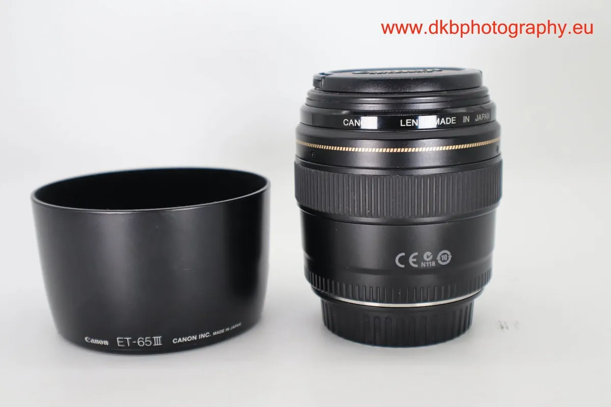 CANON EF 85mm F1.8 USM LENS #0590 - Image 4