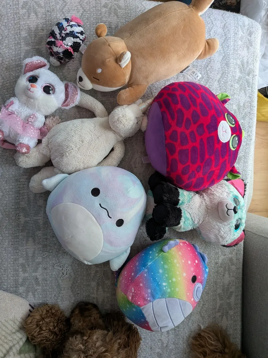 Squisimallow, Jellycat and Beaniebo