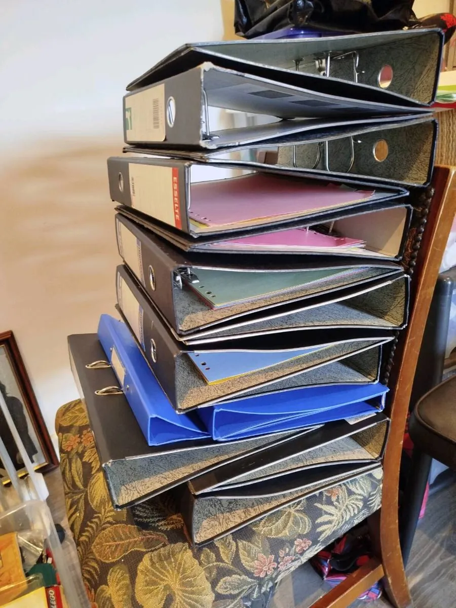 A4 Lever Arch Folders