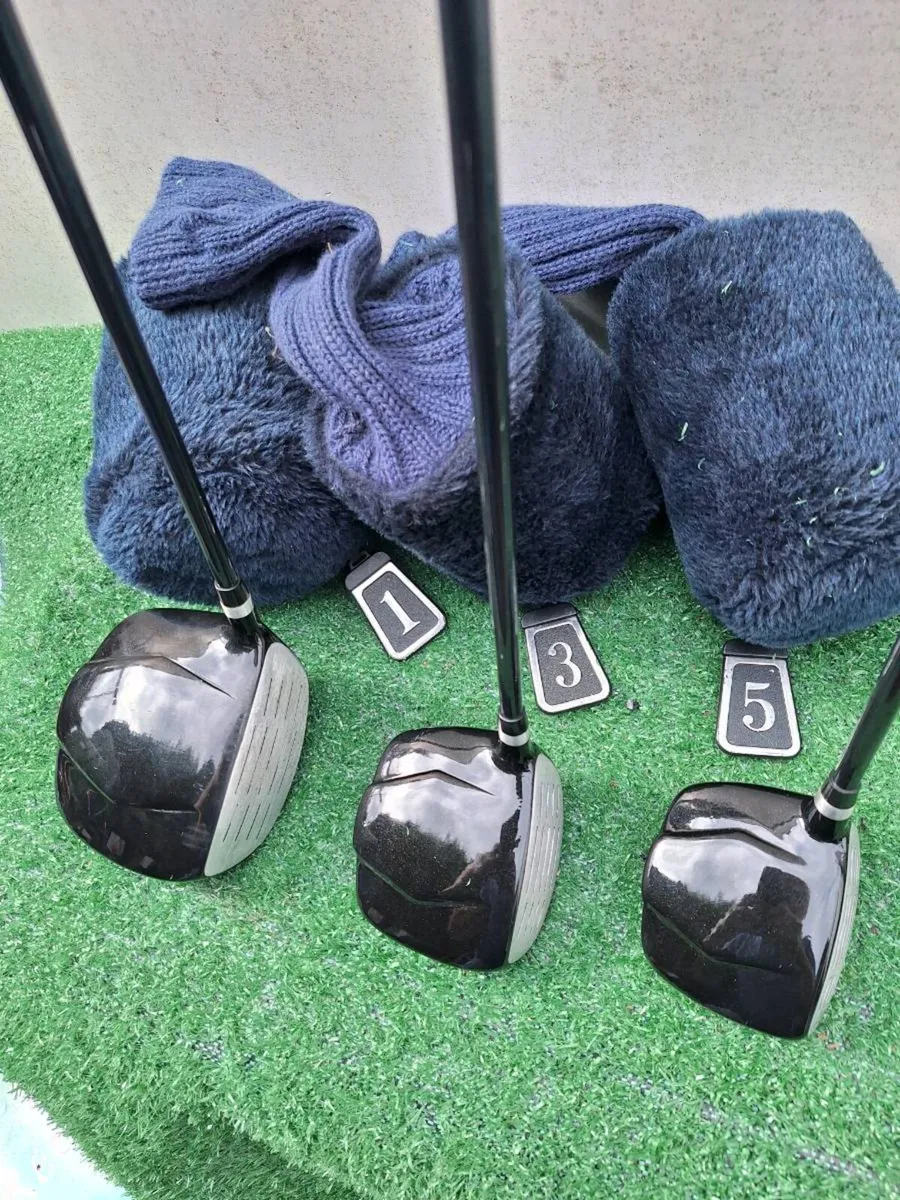 Golf clubs, full set and bag. - Image 3