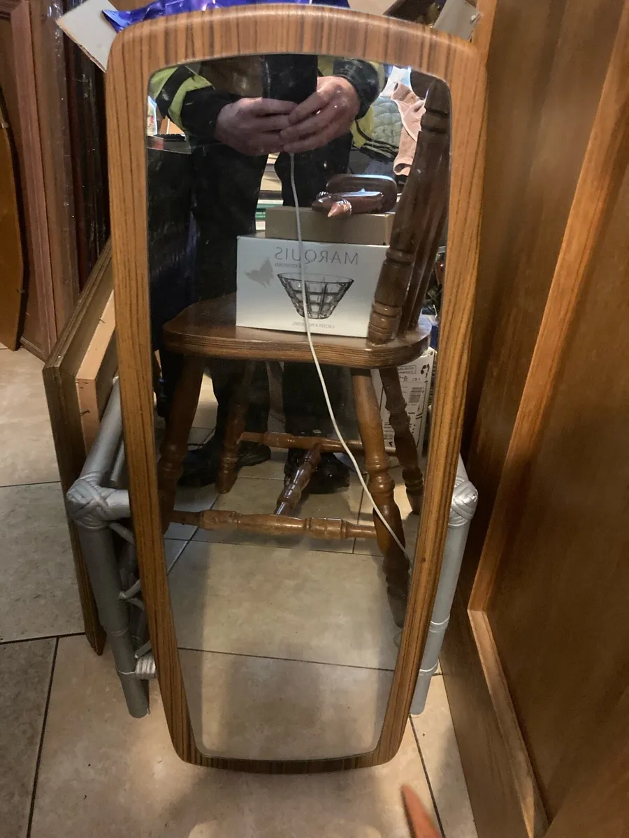 Mid century mirror free postage