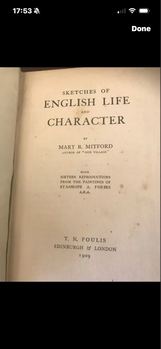 Sketches of English Life & Character (1909) - Image 1
