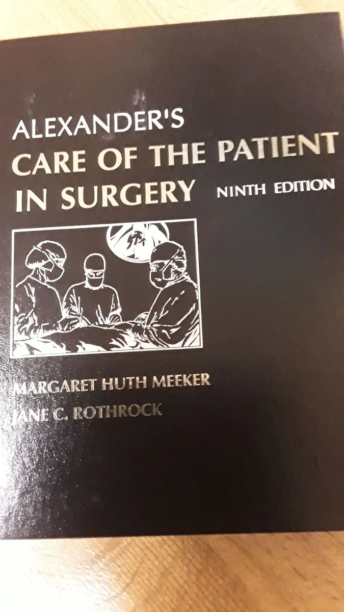 Alexander care of the patient in surgery