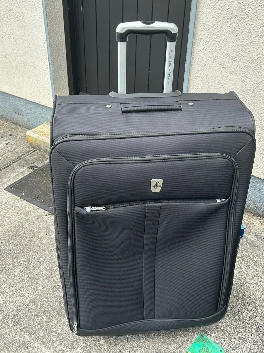 2 x large suitcases - Image 1
