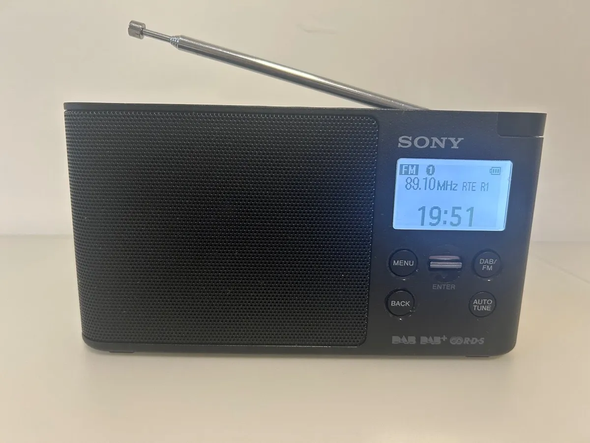 Sony XDR-S41D Portable DAB/DAB+/FM Digital Radio - Image 1