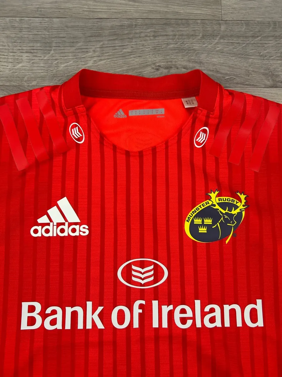 Adidas Munster Rugby Jersey Shirt Mens Small - Image 3