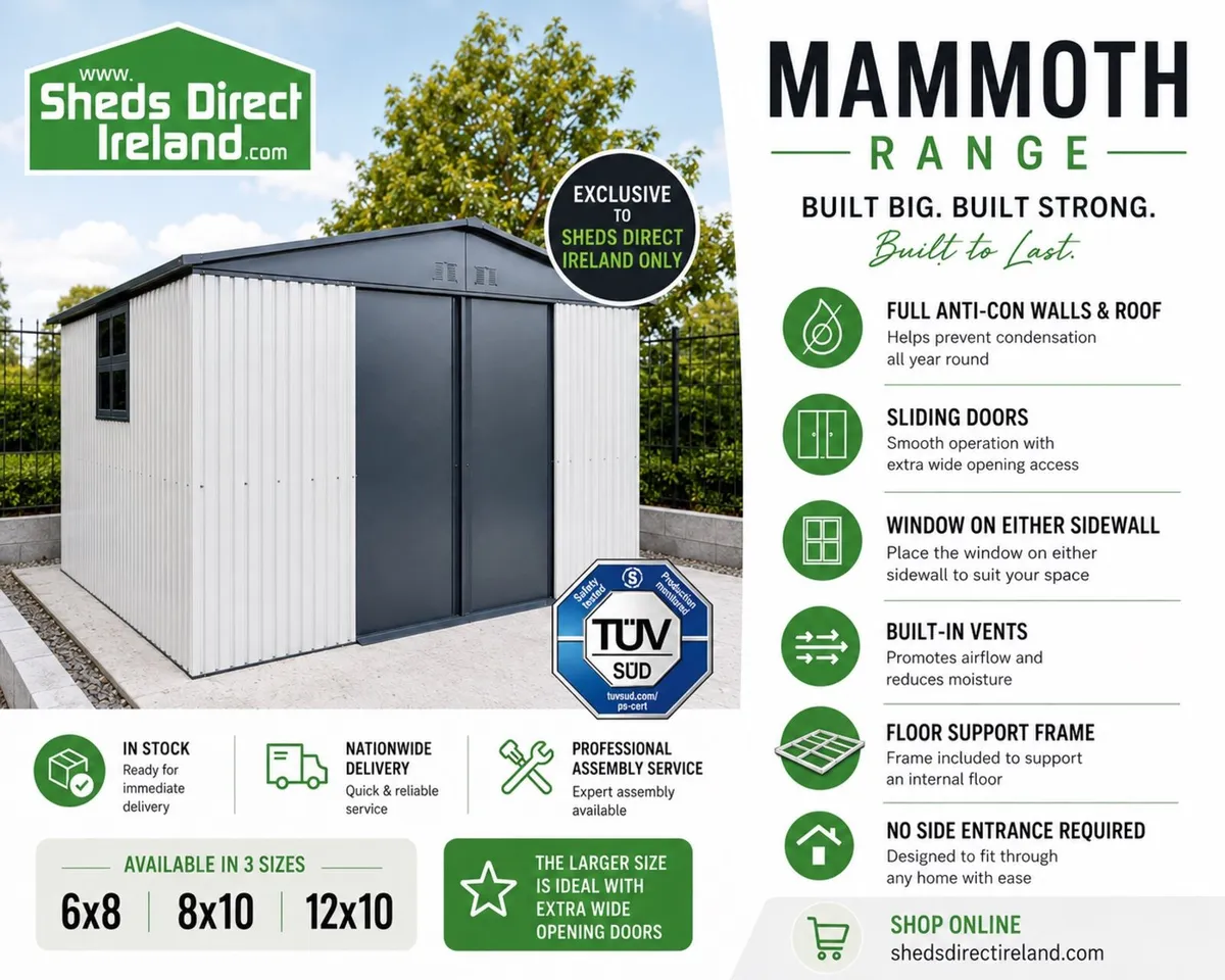 Mammoth Garden Metal shed - Image 1