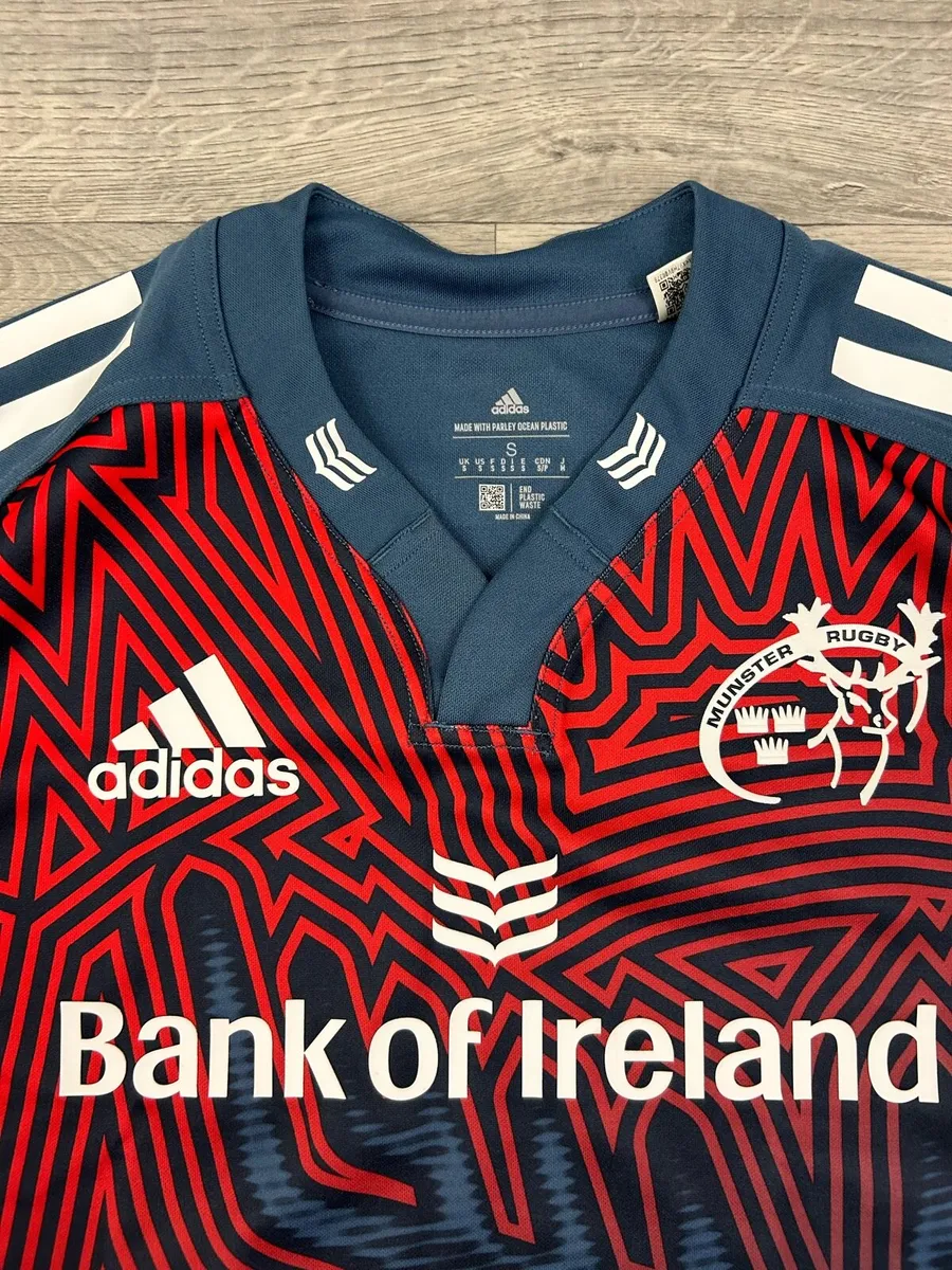 Adidas Munster Rugby Jersey Shirt Mens Small - Image 3