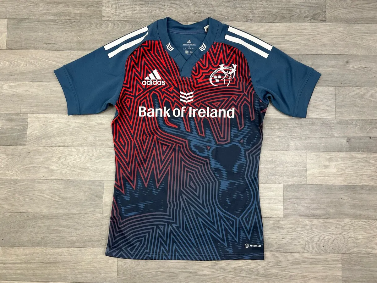 Adidas Munster Rugby Jersey Shirt Mens Small - Image 1
