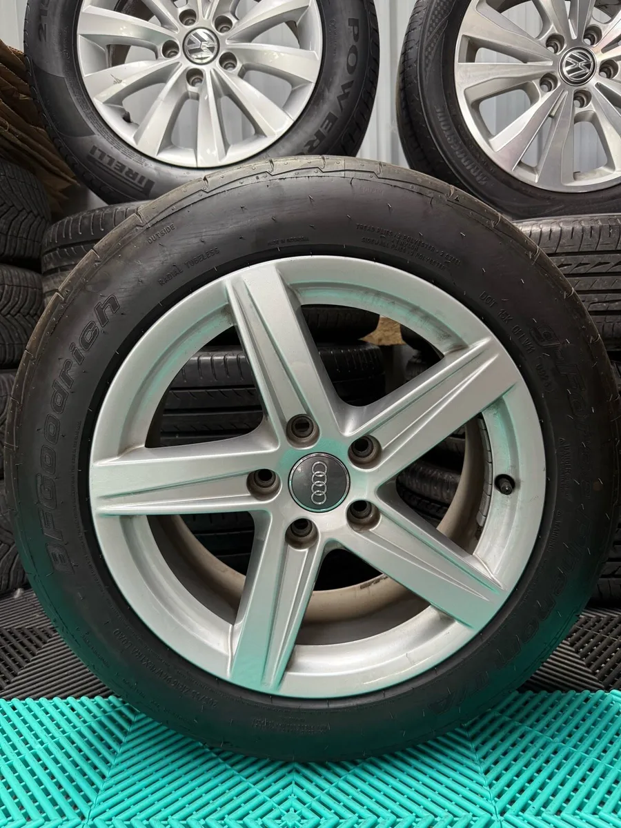 Audi alloys x 2 sets available - Image 1