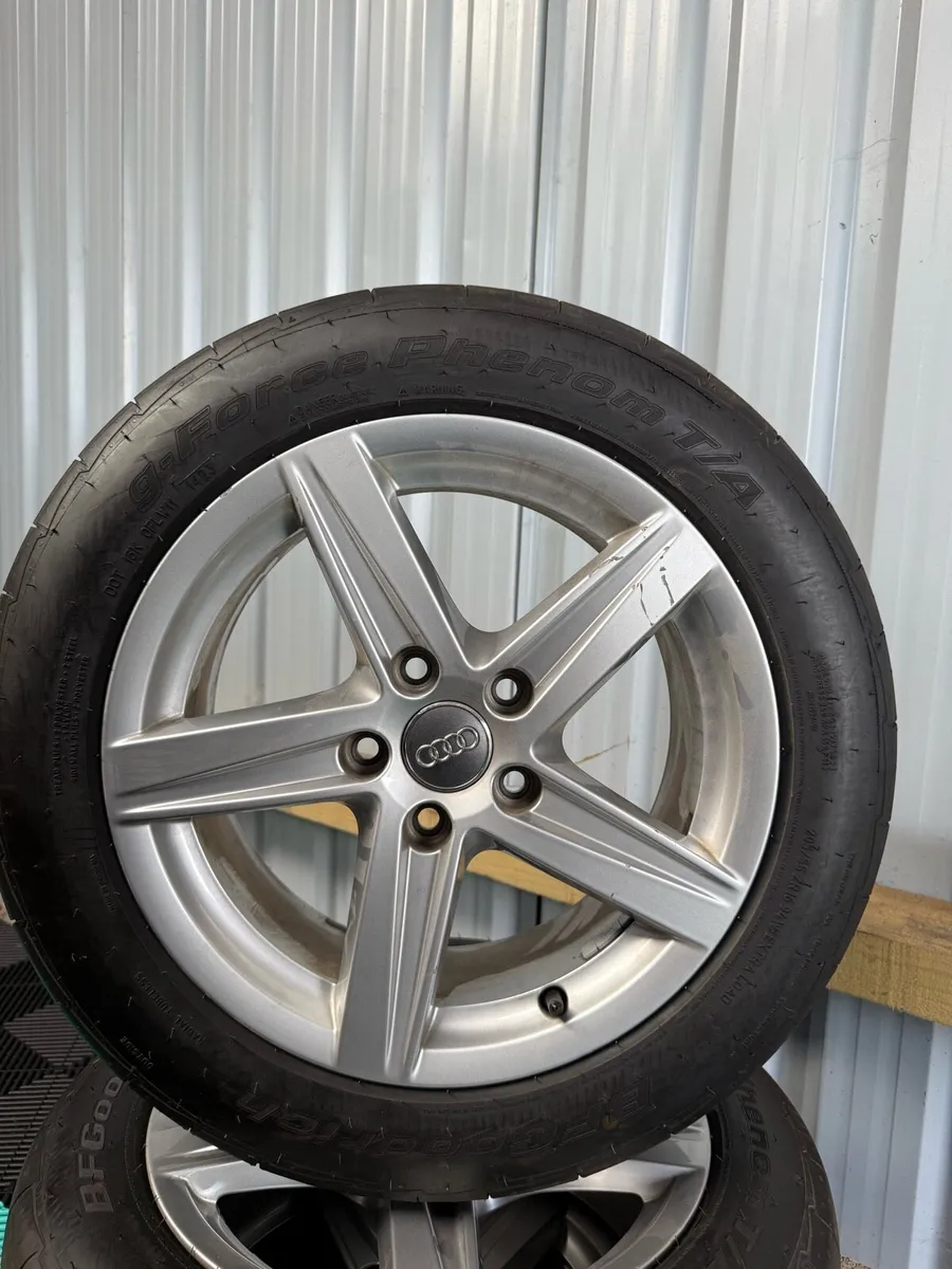 Audi alloys x 2 sets available - Image 3