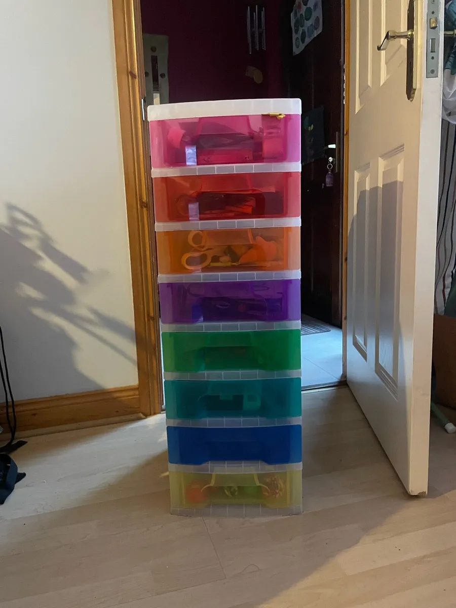 Colourful storage unit - Image 2