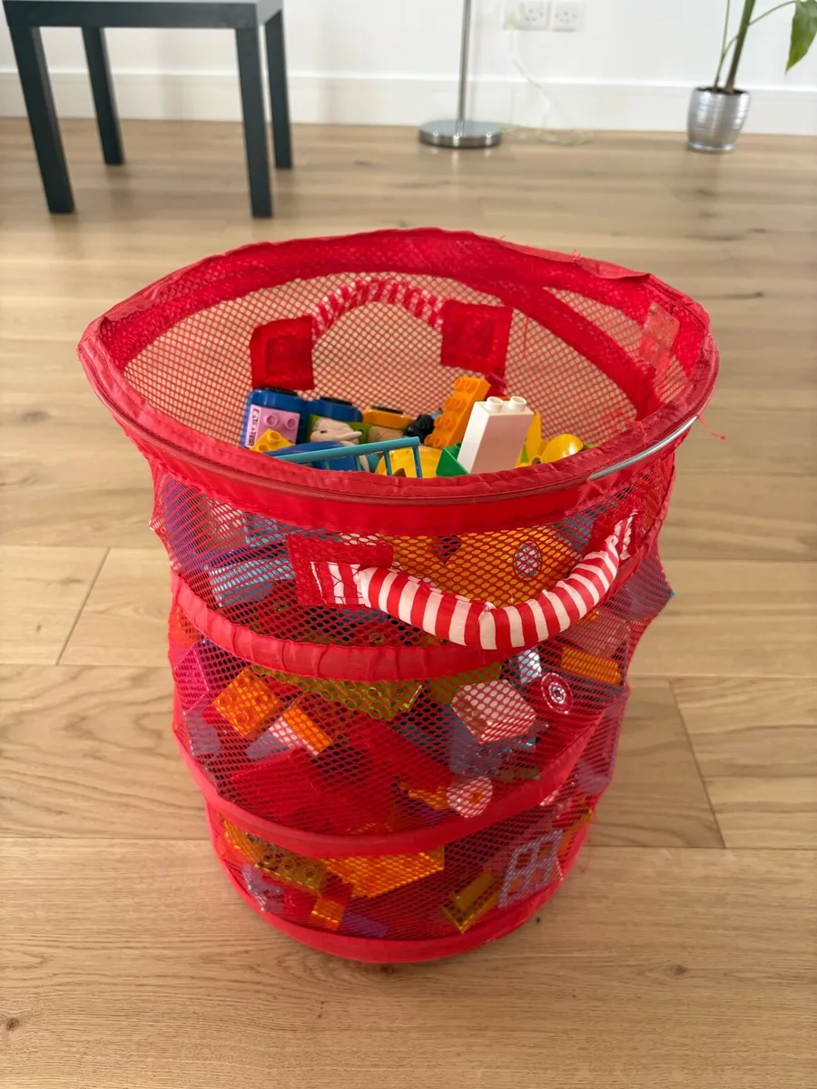 Full basket of LEGO DUPLO - Image 1