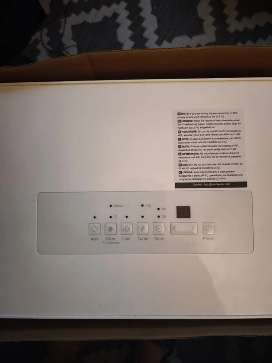Pro breeze pb-15 dehumidifier - Image 1