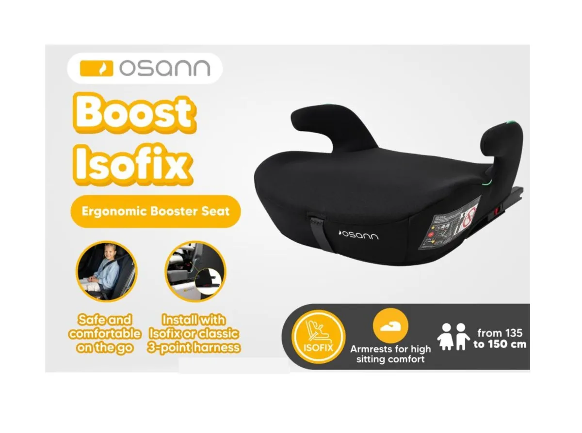 Castlemaine Isofix booster car seat - Image 4