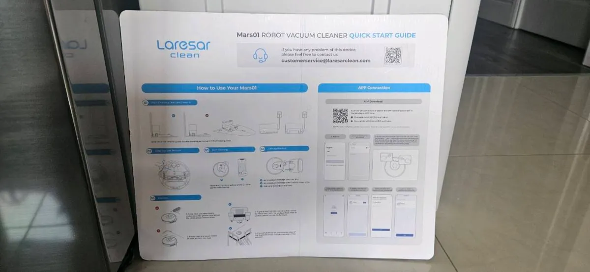 Laresar Clean Robot Vacuum and Mop - Image 4