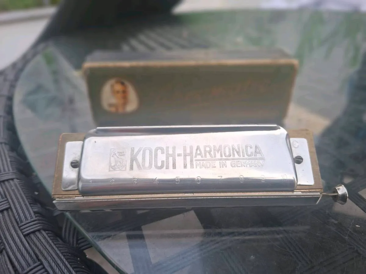 Vintage 1930's Koch Chromatic Harmonica - Image 2