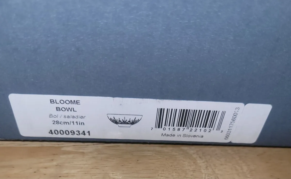 Waterford Crystal/ Large Bowl 11 Inches Width - Image 3