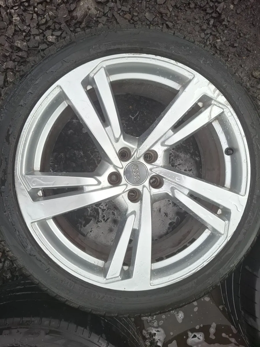20" Genuine Audi S Line Alloys with tyres - Image 3