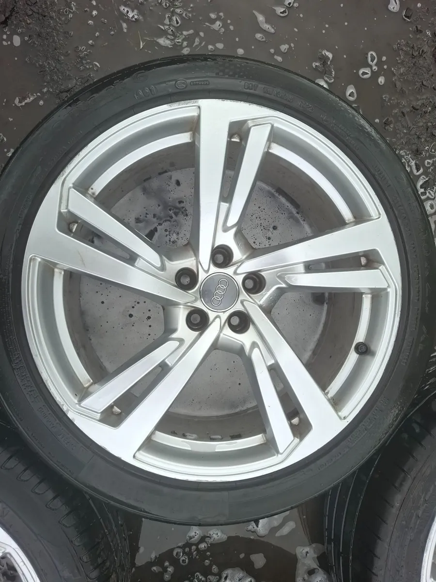 20" Genuine Audi S Line Alloys with tyres - Image 4