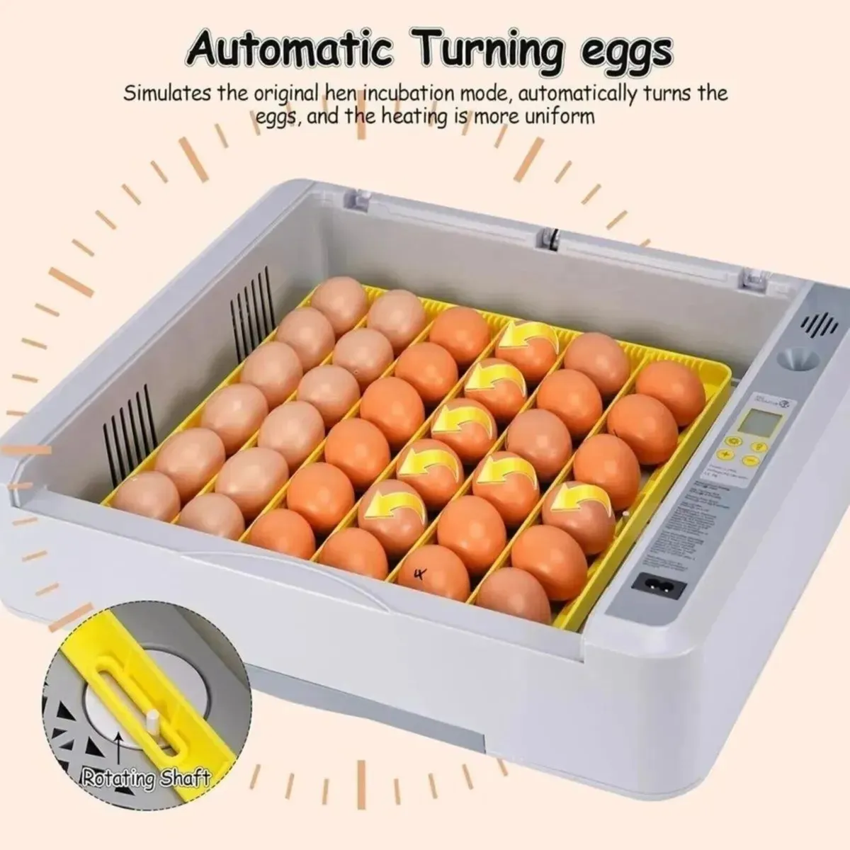 Egg Incubator 36 Egg Automatic Turner - Image 3