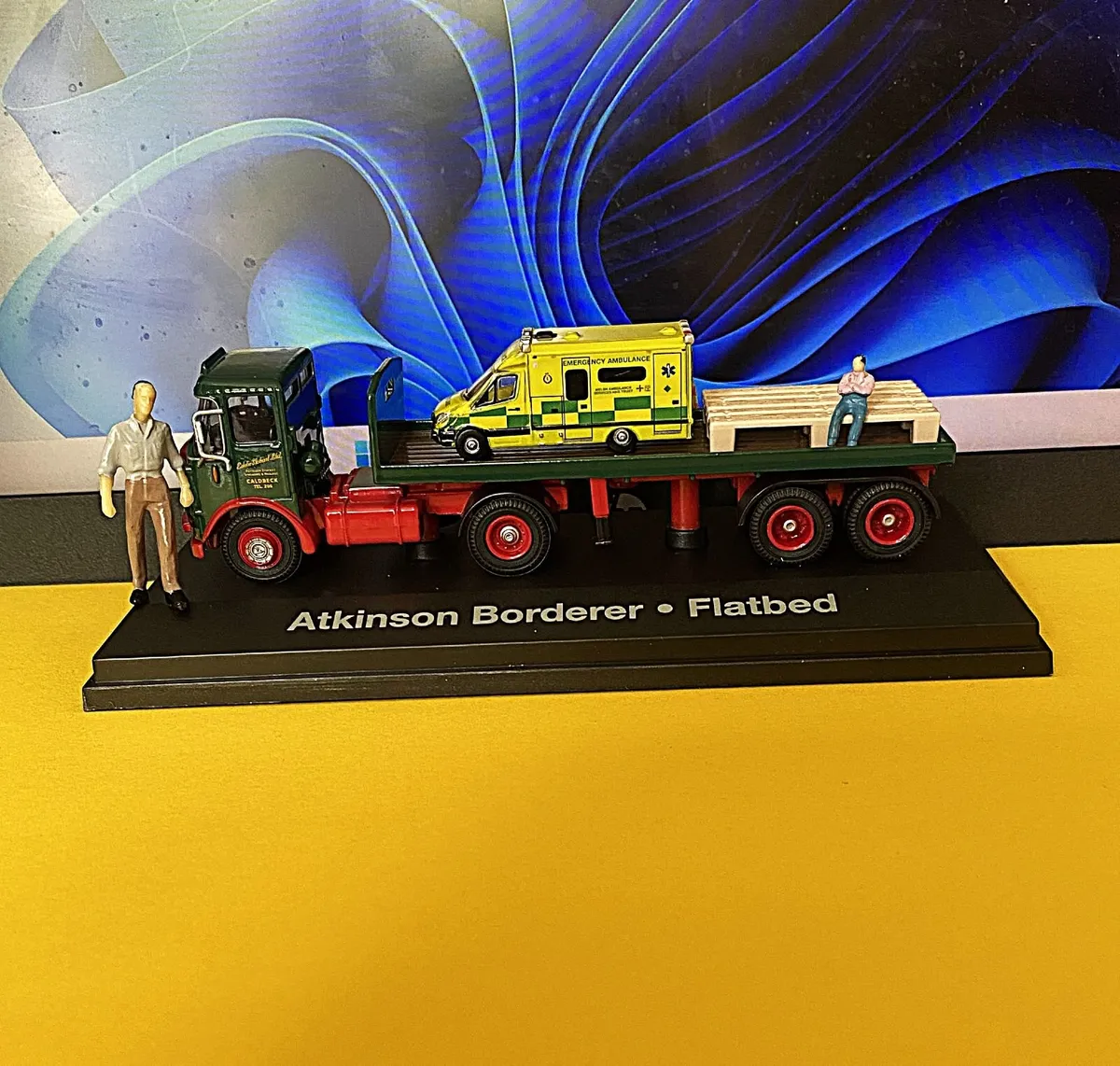 Eddie Stobart Atkinson Flatbed and Load, Free Post - Image 1