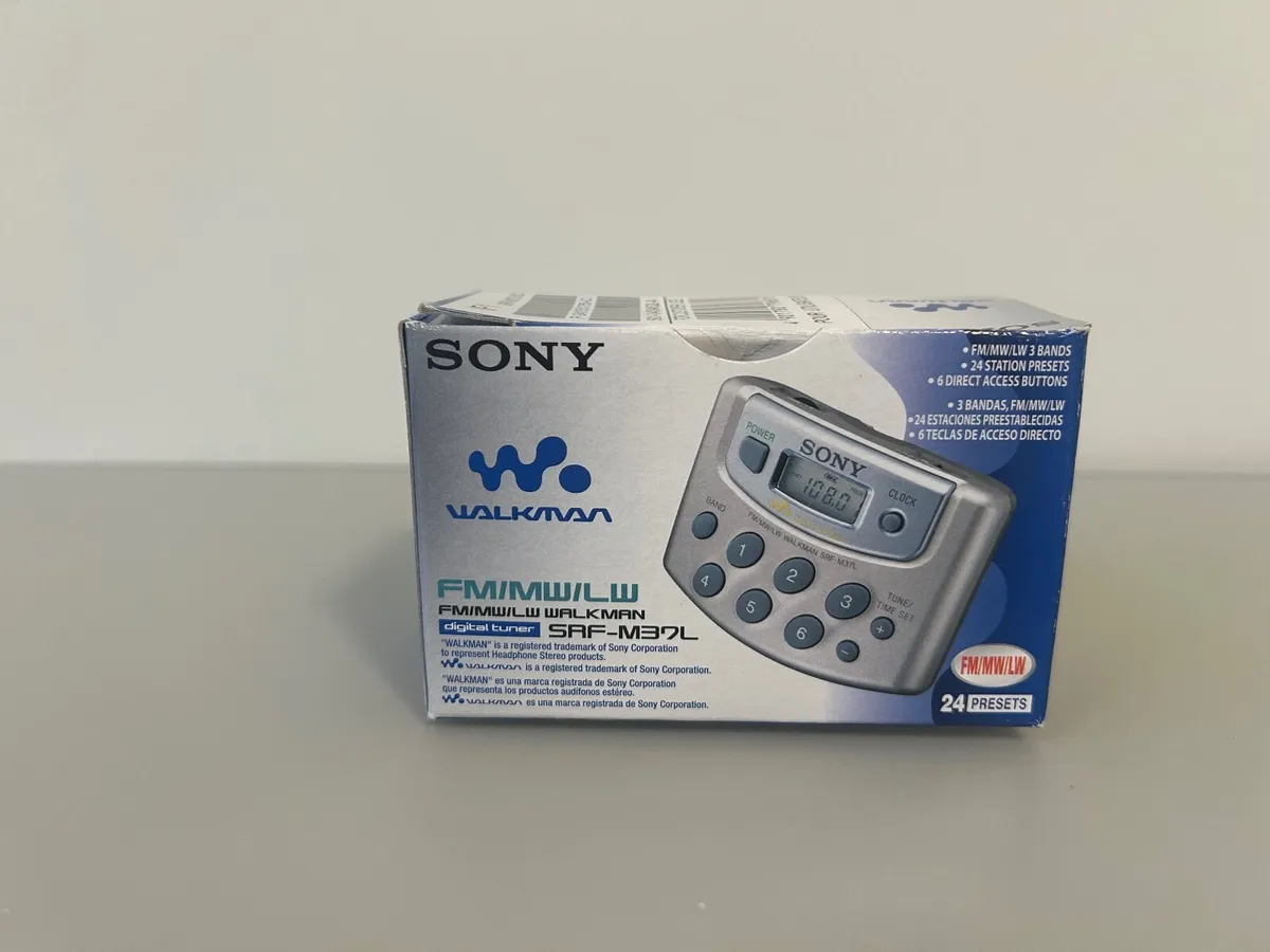 Vintage Sony Walkman Digital Radio SRF-M37L - Image 1