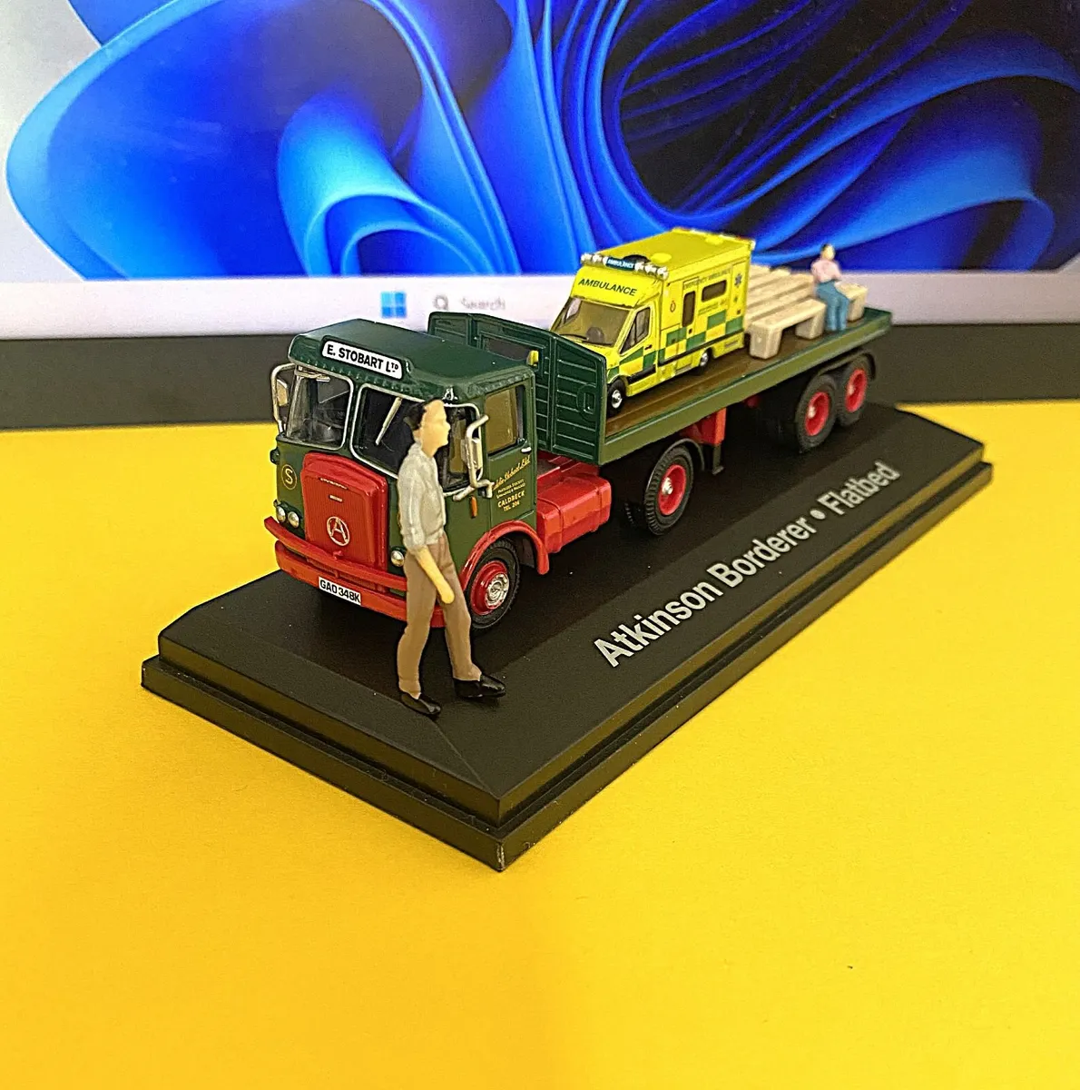Eddie Stobart Atkinson Flatbed and Load, Free Post - Image 4