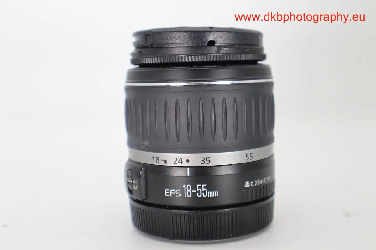 CANON EF-S 18-55mm F3.5-5.6 II LENS #0520 - Image 1